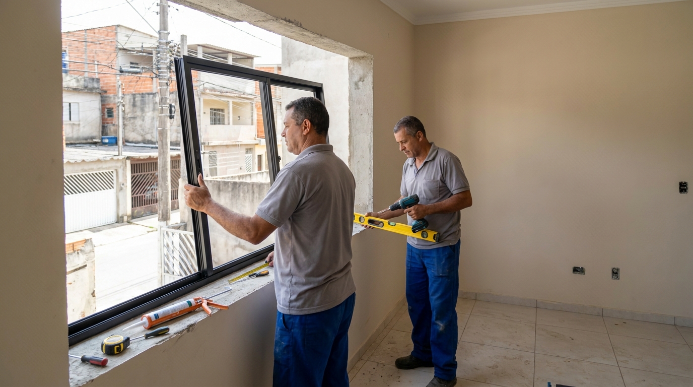 Esquadrias de Alumínio em São Gonçalo‑RJ